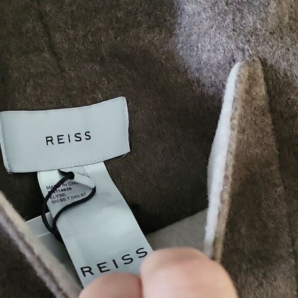 Reiss  doble side wrap coat - Picture 5 of 11